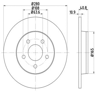 Brake Disc (12108544)