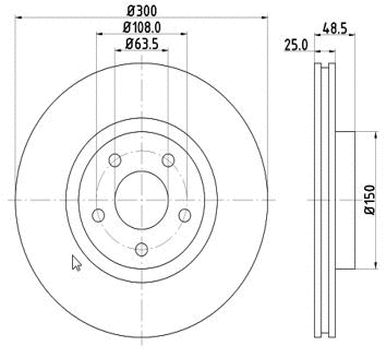 Brake Disc (12108532)