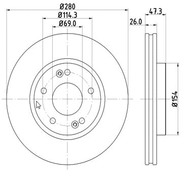 Brake Disc (12108525)