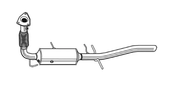 Soot/Particulate Filter, exhaust system (12195375)