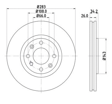 Brake Disc (12108561)