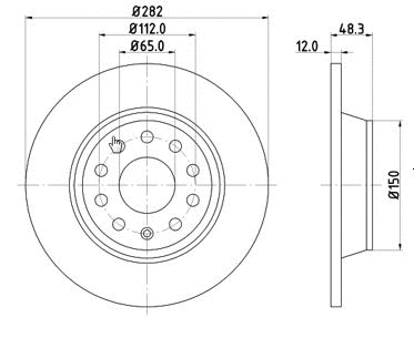 Brake Disc (12108509)