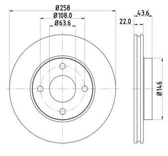 Brake Disc (12108514)