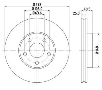 Brake Disc (12108521)