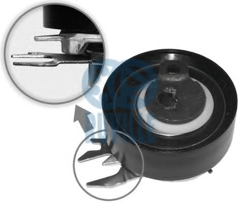 Tensioner Pulley, timing belt (55719)
