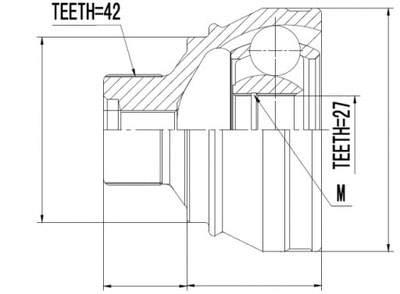 Joint Kit, drive shaft (12156685)