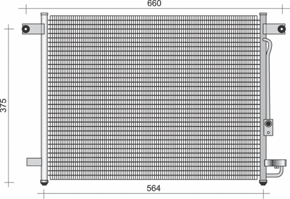 Condenser, air conditioning (12133766)