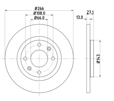 Brake Disc (12108539)