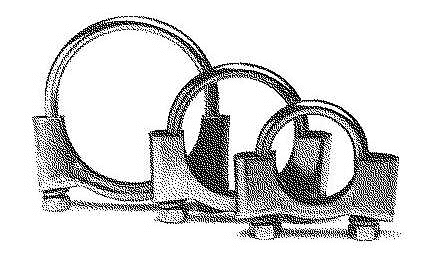 Clamping Piece, exhaust system (MT704)
