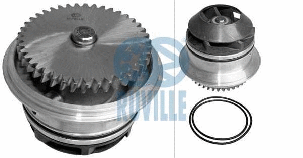 Water Pump, engine cooling (65414)