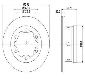 Brake Disc (12108533)