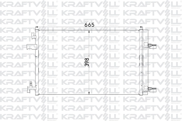 Condenser, air conditioning (08060139)