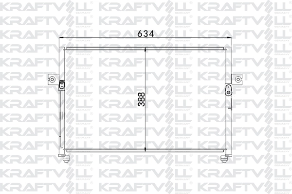 Condenser, air conditioning (08060093)