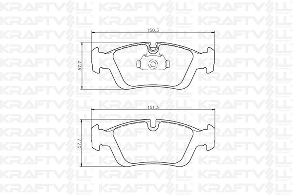 Brake Pad Set, disc brake (07010110)