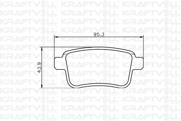 Brake Pad Set, disc brake (07010052)