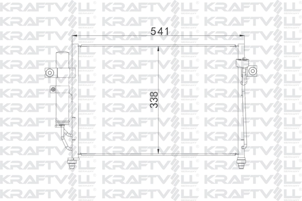 Condenser, air conditioning (08060053)
