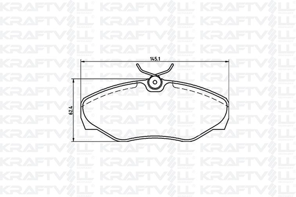 Brake Pad Set, disc brake (07010019)