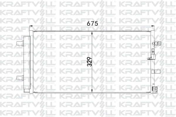 Condenser, air conditioning (08060215)