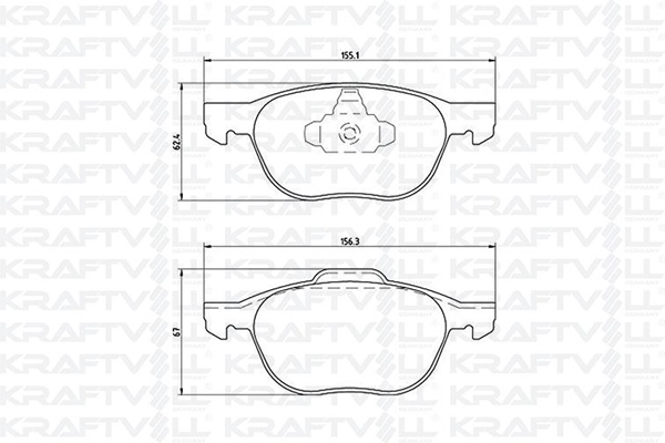 Brake Pad Set, disc brake (07010033)
