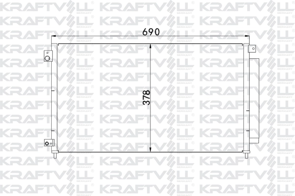 Condenser, air conditioning (08060021)