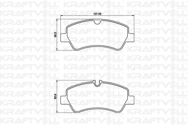 Brake Pad Set, disc brake (07010066)