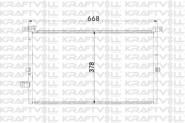 Condenser, air conditioning (08060114)