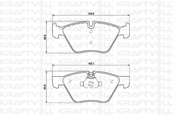 Brake Pad Set, disc brake (07010107)