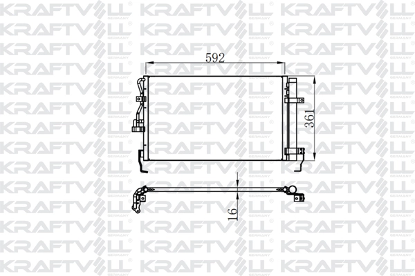 Condenser, air conditioning (08060205)