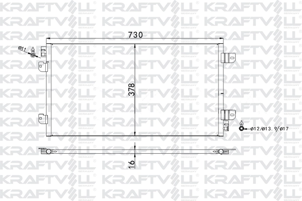 Condenser, air conditioning (08060106)