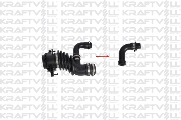 Intake Hose, air filter (10034637)