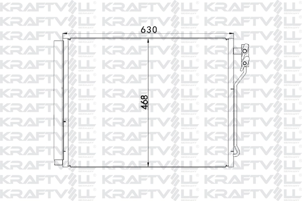Condenser, air conditioning (08060086)