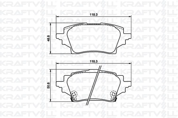 Brake Pad Set, disc brake (07010112)