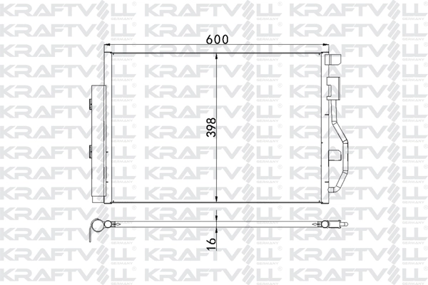 Condenser, air conditioning (08060141)