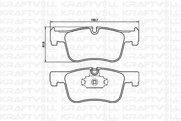 Brake Pad Set, disc brake (07010106)