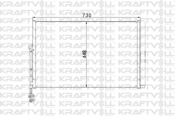 Condenser, air conditioning (08060134)