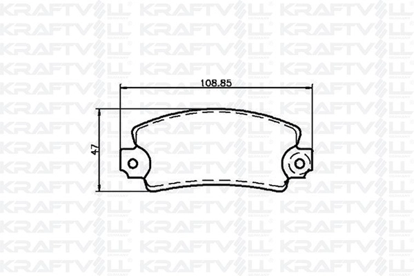 Brake Pad Set, disc brake (07010003)