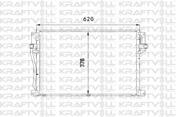 Condenser, air conditioning (08060214)