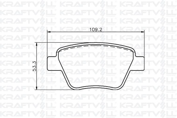 Brake Pad Set, disc brake (07010054)