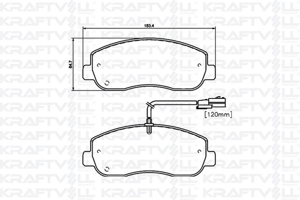 Brake Pad Set, disc brake (07010059)