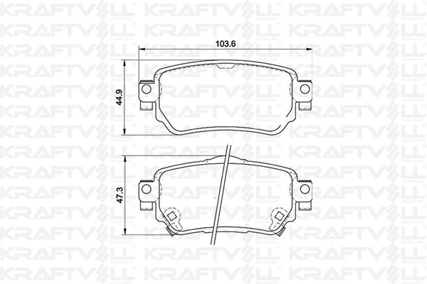 Brake Pad Set, disc brake (07010093)