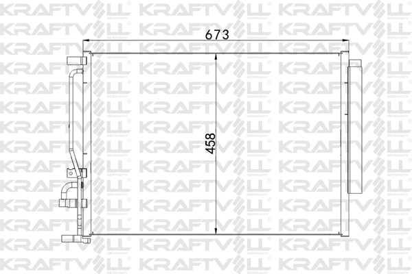 Condenser, air conditioning (08060143)
