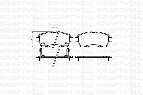 Brake Pad Set, disc brake (07010085)