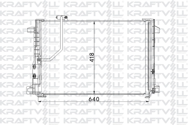 Condenser, air conditioning (08060071)