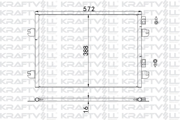 Condenser, air conditioning (08060107)