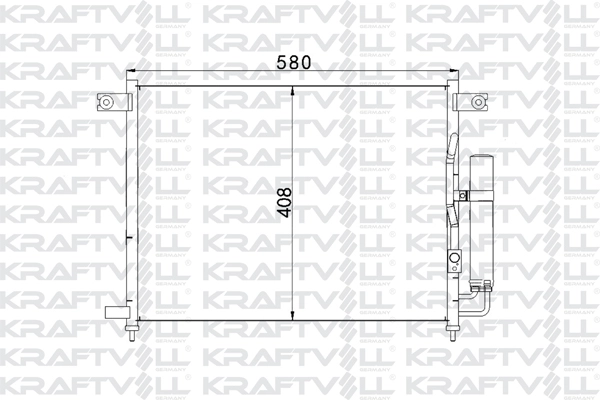 Condenser, air conditioning (08060137)