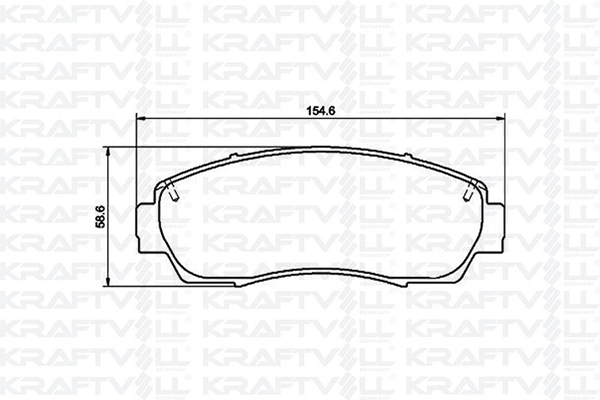 Brake Pad Set, disc brake (07010091)