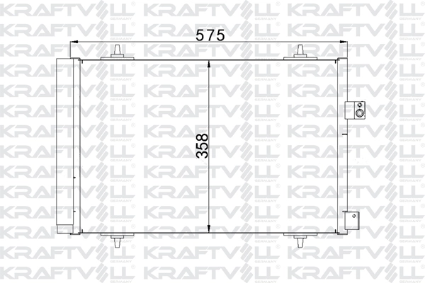 Condenser, air conditioning (08060098)
