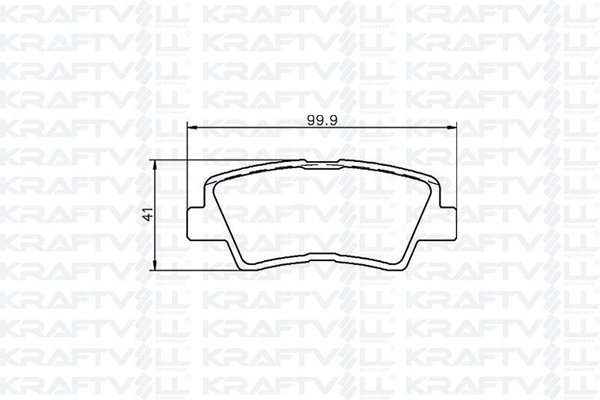 Brake Pad Set, disc brake (07010089)