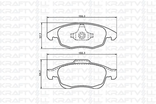 Brake Pad Set, disc brake (07010038)