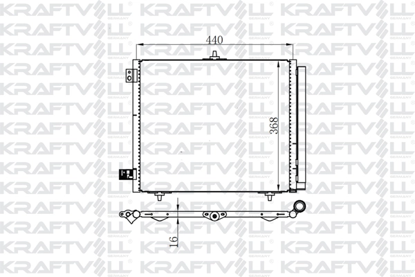 Condenser, air conditioning (08060177)